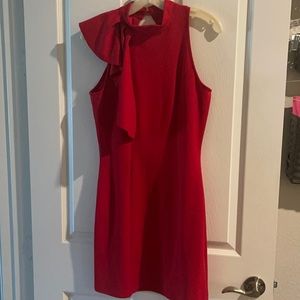 Red cocktail dress size lg